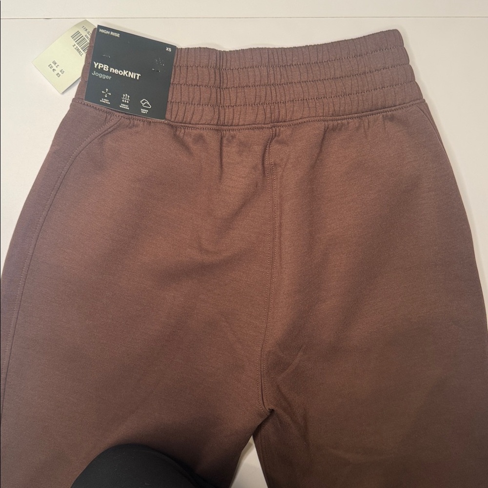 YPB Brown neoKNIT Joggers - Picture 4 of 5